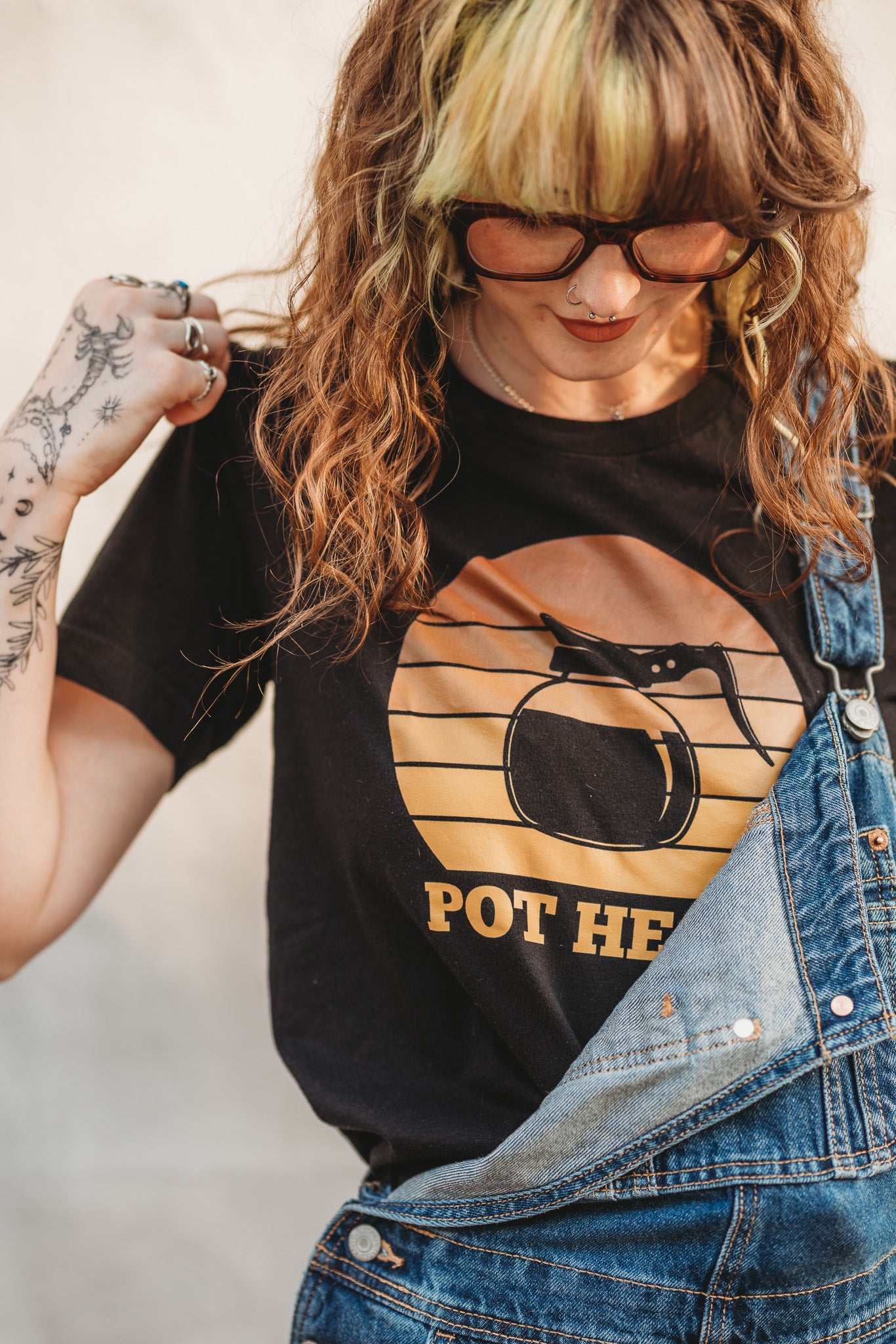 PotHead Heathered Jersey Tee